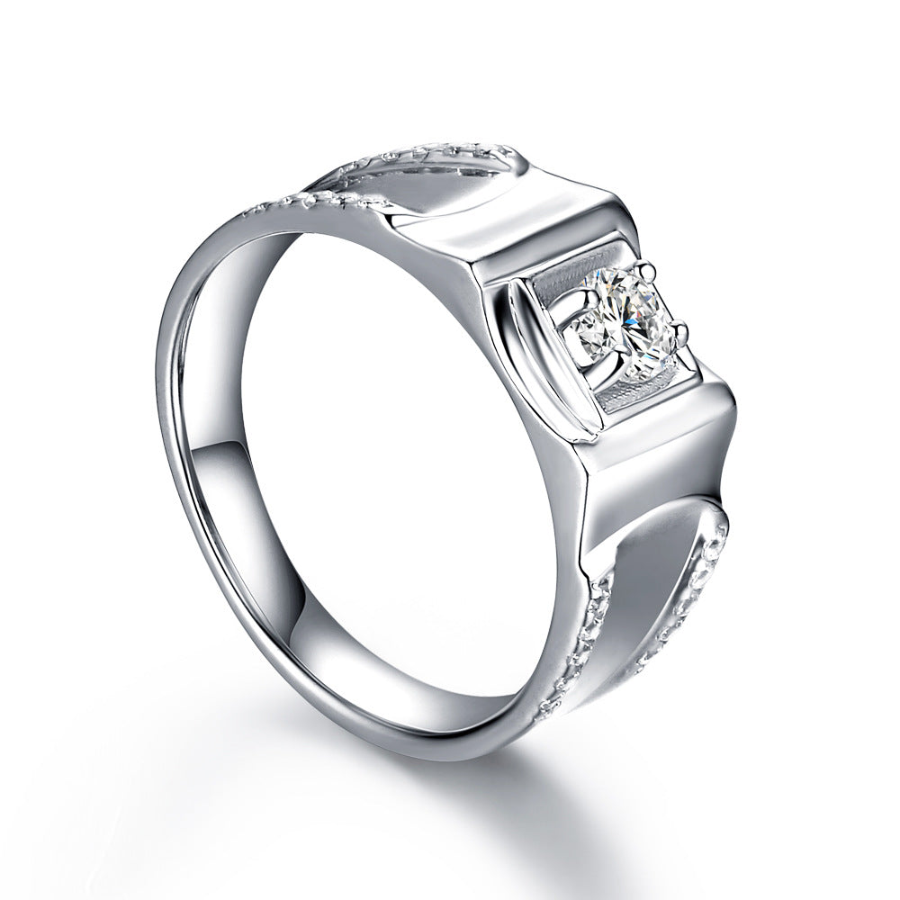 Men's Luxury Sterling Silver Ring